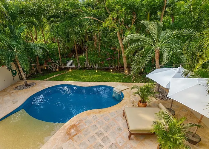 7br Private Jacuzzi & Pool Sleeps 16 Walk To Lagoon And Golf * Puerto Aventuras